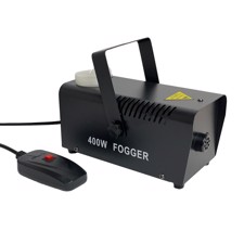 Røgmaskine 400 Watt. Med kabel fjernbetjening